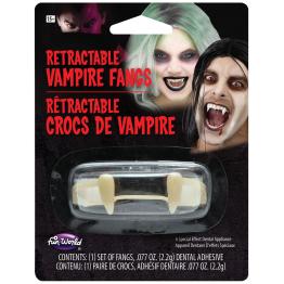 Dientes de vampiro retráctiles