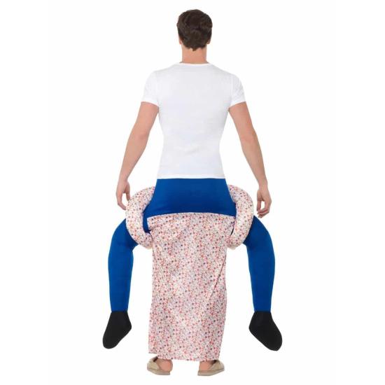 Disfraz de Abuela a Hombros adulto