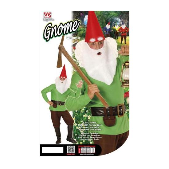 Disfraz Enanito del Bosque Verde para Adulto