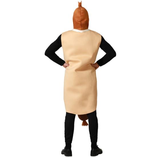Disfraz adulto Perrito Caliente Hot Dog talla M