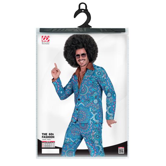 Disfraz Años 70 Rey de la Pista Mandalas adulto