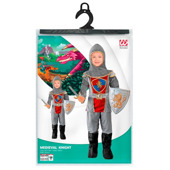 Disfraz  Caballero Medieval Gris niño