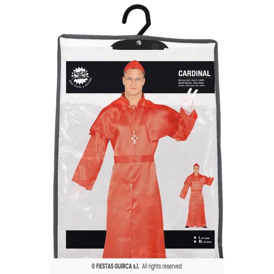Disfraz de Cardenal Rojo para Adulto