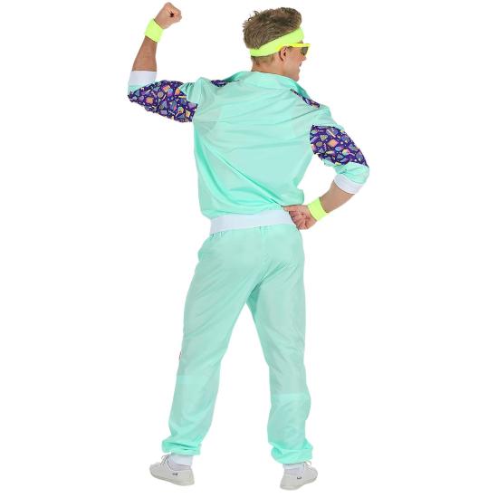 Disfraz Chandal Años 80 Blue para Hombre