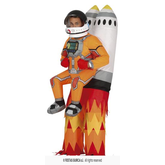 Disfraz Cohete Hinchable adulto