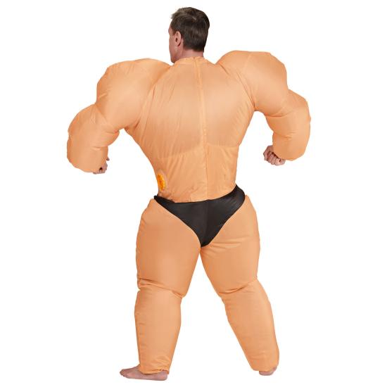 Disfraz Culturista Hinchable talla Única.
