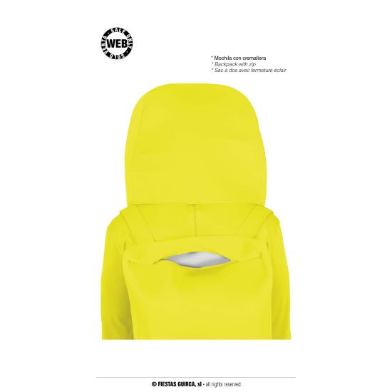 Disfraz de Among Us Amarillo para adultos