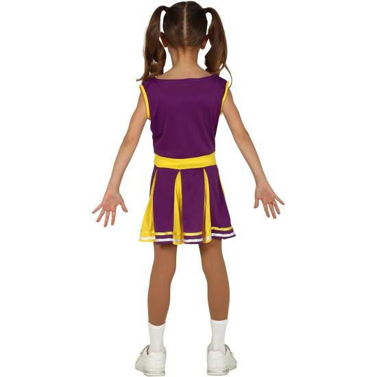 Disfraz de Animadora Lila para niña **