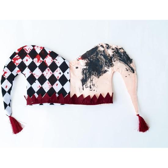 Disfraz de Arlequín Sangriento talla adulto