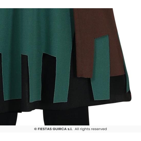 Disfraz de Arquero Verde Niña