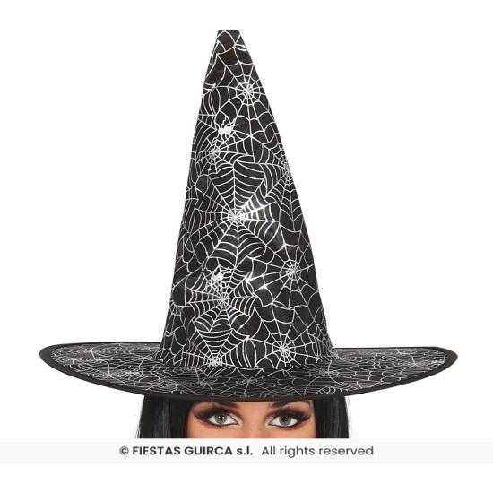 Disfraz de Bruja Telaraña Plateada – Vestido con Sombrero – Disfraz de Halloween para Mujer