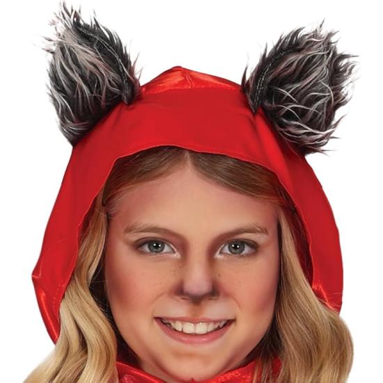Disfraz de Caperucita Roja Infantil – Vestido, Capa y Delantal
