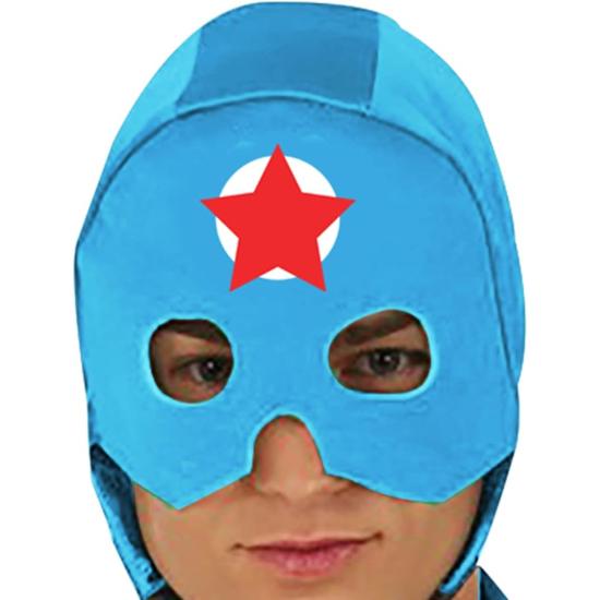 Disfraz de Capitán Vodka - Disfraz Divertido de Superhéroe Musculoso con Sujeta Cervezas para Hombre Adulto **