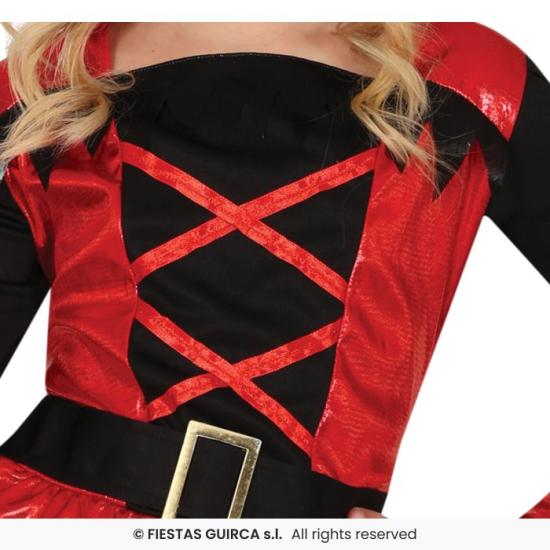 Disfraz de Diabla del infierno para Niña