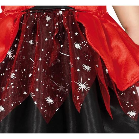 Disfraz de diabla roja para bebé