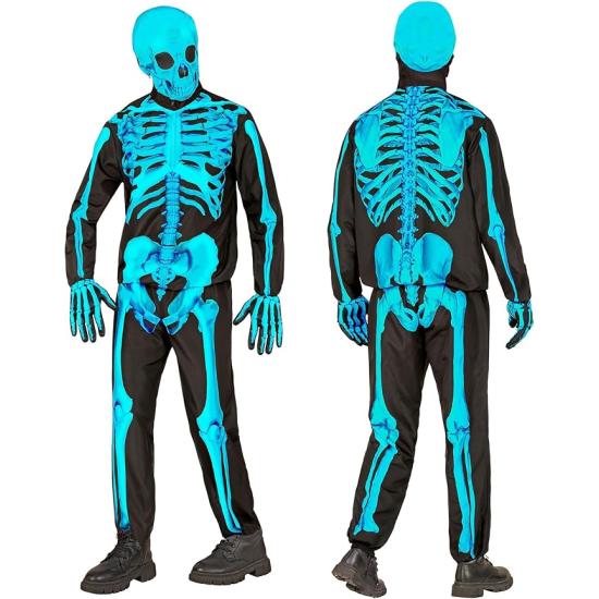 Disfraz de Esqueleto Fluorescente para Niños FAST COSTUME