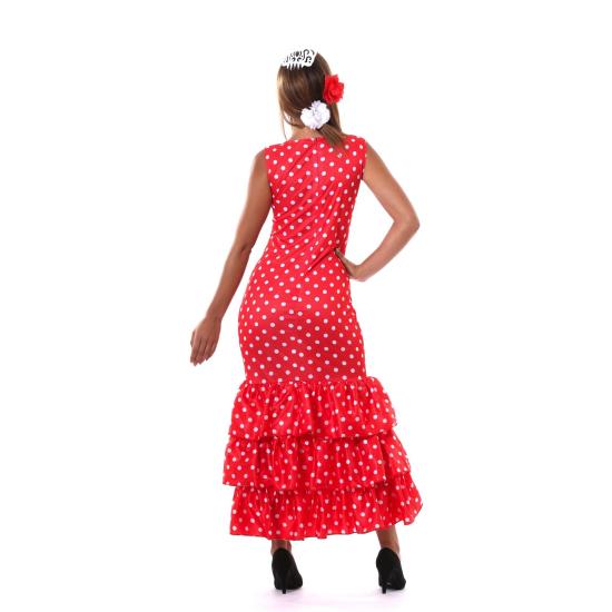 Disfraz de Flamenca Roja para mujer