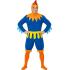 Disfraz de Gallo Azul para Adulto – Capucha, Cinturón y Mono