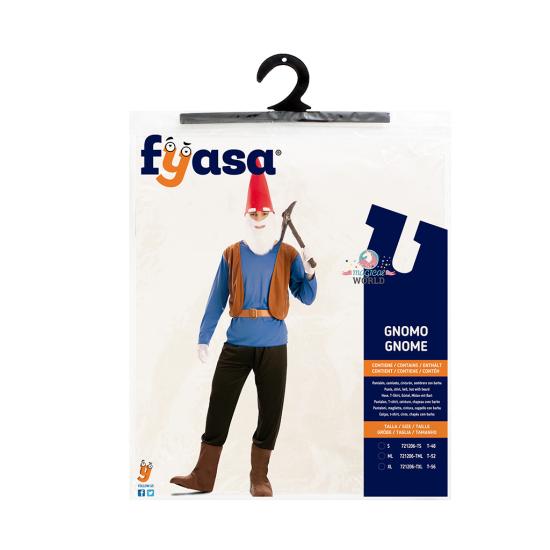 Disfraz de Gnomo para Hombre david el Gnomo