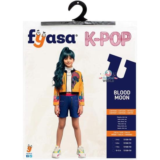 Disfraz Guerrera K-Pop Blood Moon