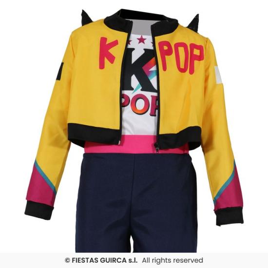 Disfraz de Guerrera K-Pop Rumi para Mujer