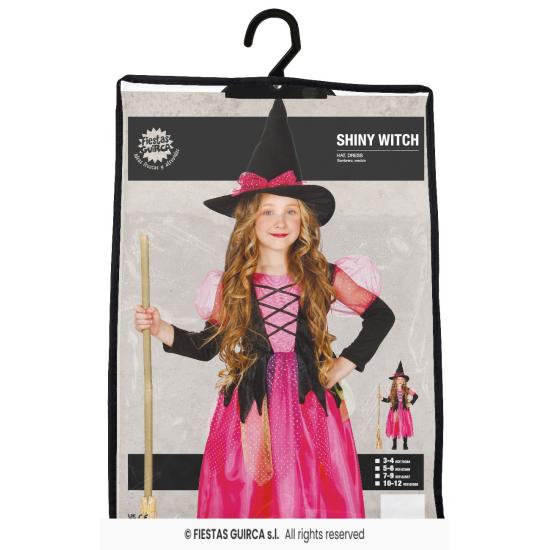 Disfraz de la bruja Shiny Witch para Niña