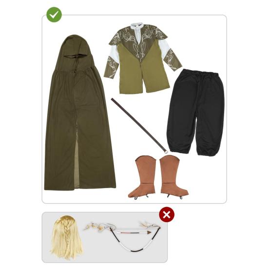 Disfraz de Legolas para adulto - El Señor de los Anillos