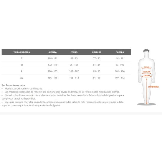 Disfraz de Leonardo para hombre - Las Tortugas Ninja