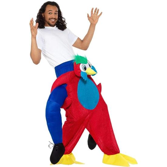 Disfraz de Loro a Cuestas adulto
