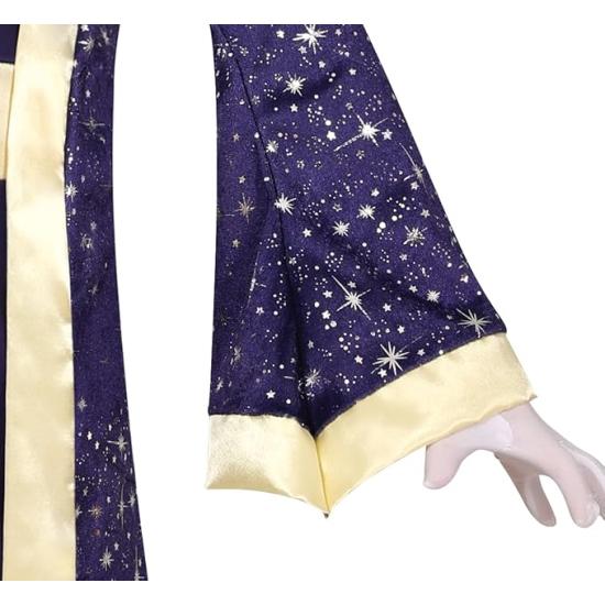 Disfraz de Mago de Cuento para Niño – Cinturón, Gorro y Túnica