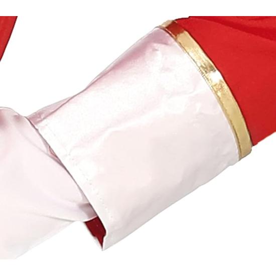 Disfraz de Majorette Niña - Atuendo Infantil Rojo, Blanco y Dorado para Niñas