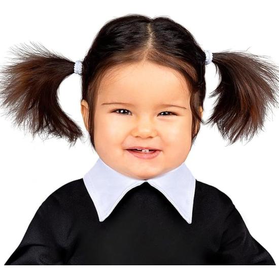 Disfraz de Miércoles Addams para Bebé