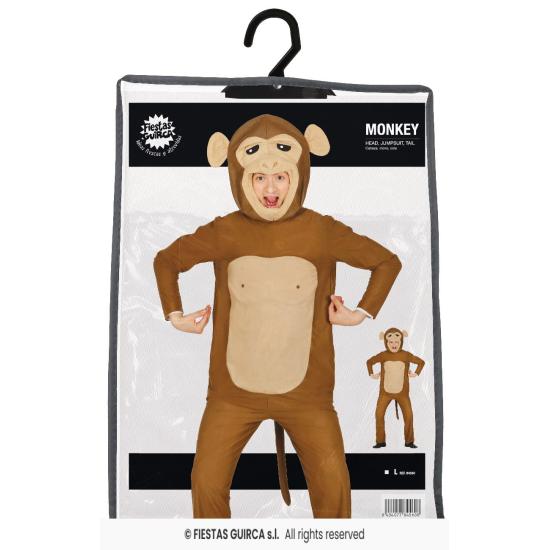 Disfraz de mono divertido para adulto