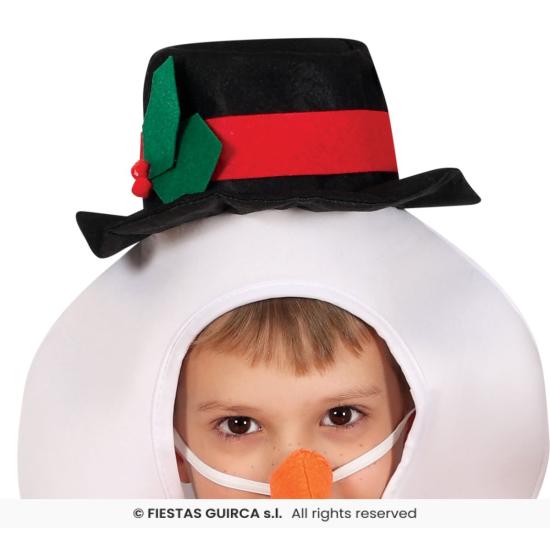 Disfraz de Muñeco de Nieve para Niños