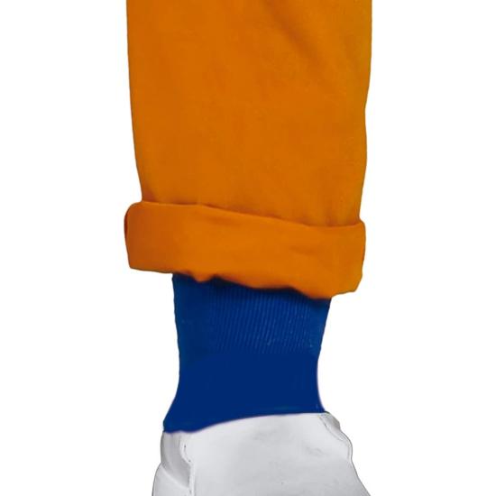 Disfraz de Ninja Estilo Manga para Niño Naranja y Azul Naruto