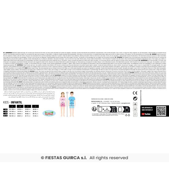 Disfraz de Princesa Peach Mario niñas