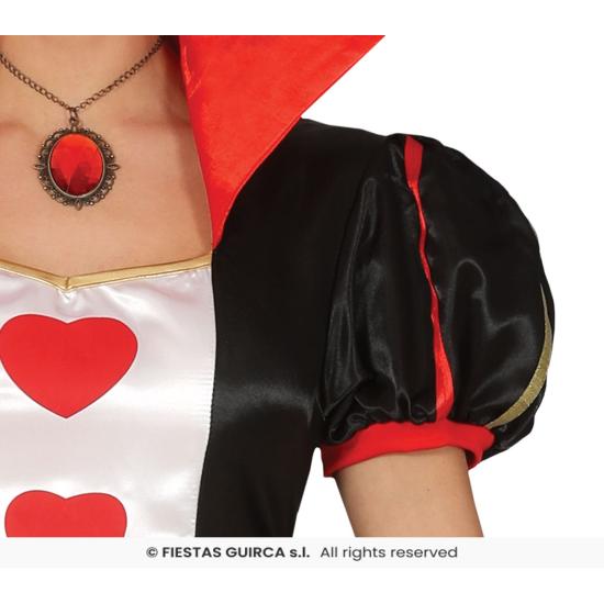 Disfraz de Reina de Corazones Alicia de mujer