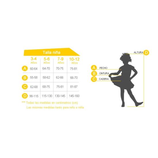 Disfraz de Rusa niña .