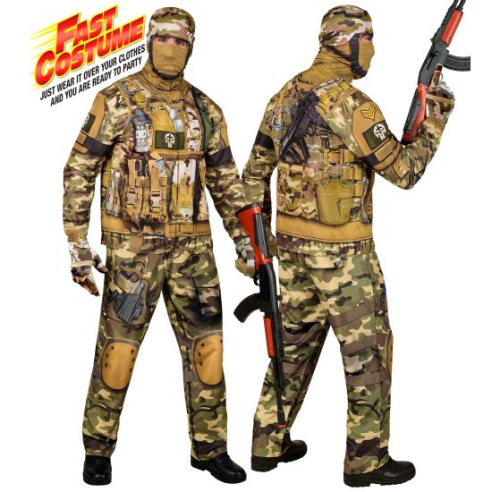 Disfraz de Soldado FAST COSTUME Adultos