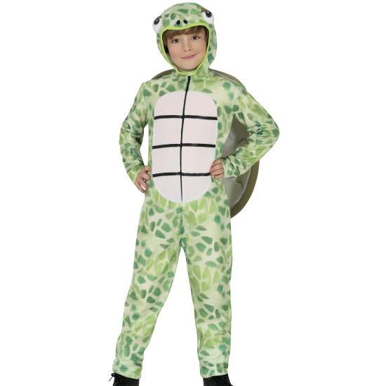 Disfraz de Tortuga Marina para Niño – Mono con Capucha y Caparazón