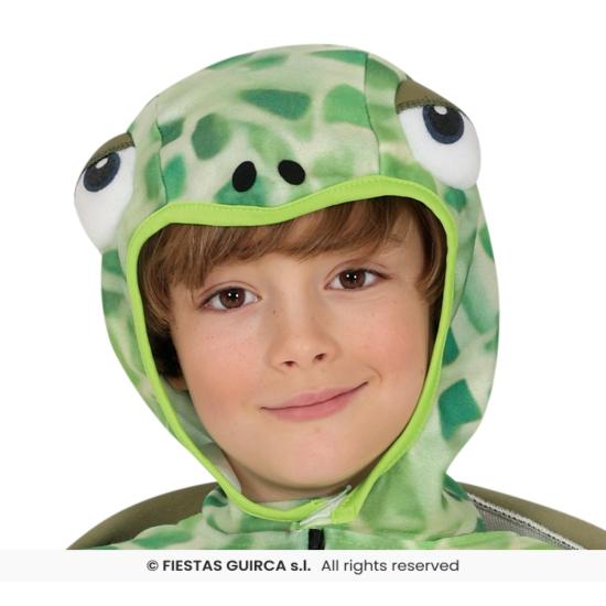 Disfraz de Tortuga Marina para Niño – Mono con Capucha y Caparazón