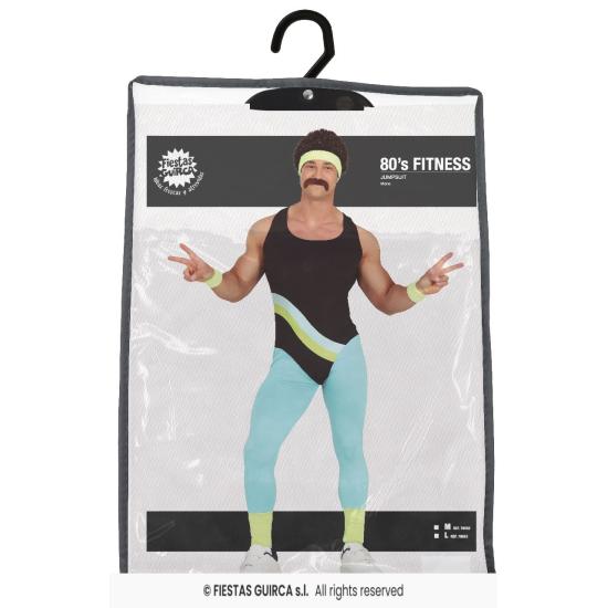 Disfraz de Traje Gimnasta Años 80