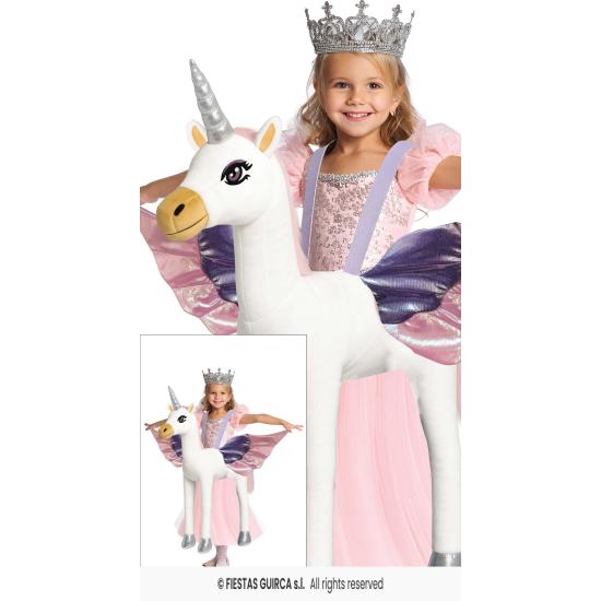 Disfraz de Unicornio infantil con Muñeco y Vestido talla 7-9 años