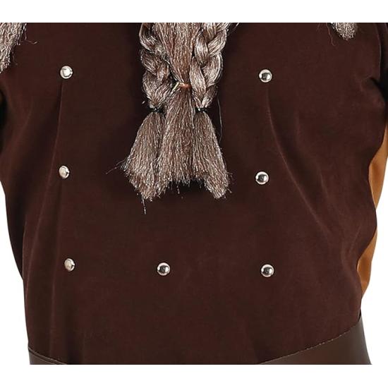 Disfraz de Vikingo Poderoso - Guerrero Valiente para Hombre Adulto **