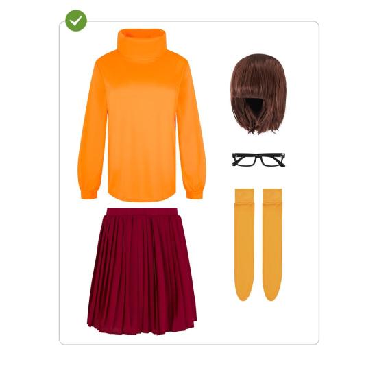 Disfraz de Vilma - Scooby Doo