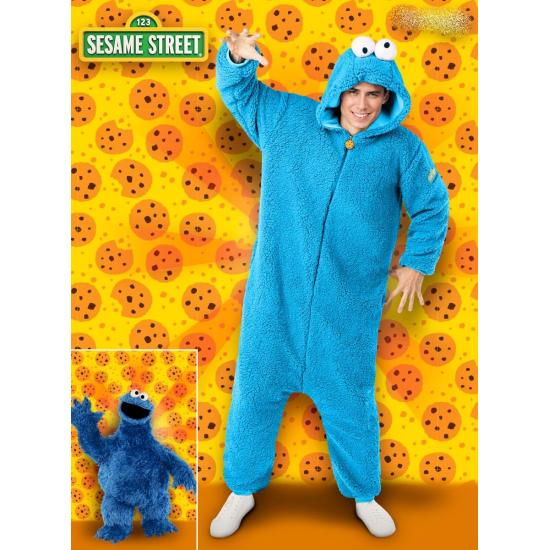Disfraz del monstruo de las galletas para adulto - Barrio Sésamo
