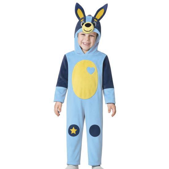 Disfraz del Perro Azul para Niño 3-4 Años con Capucha