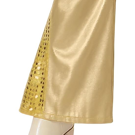 Disfraz Disco Dorado para Mujer Años 70