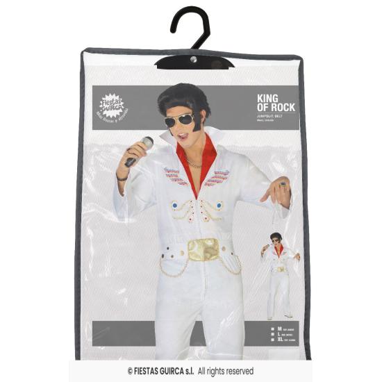 Disfraz Elvis Rey del Rock para adulto