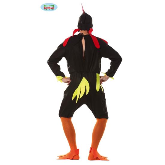 Disfraz Gallo Negro  adultos.